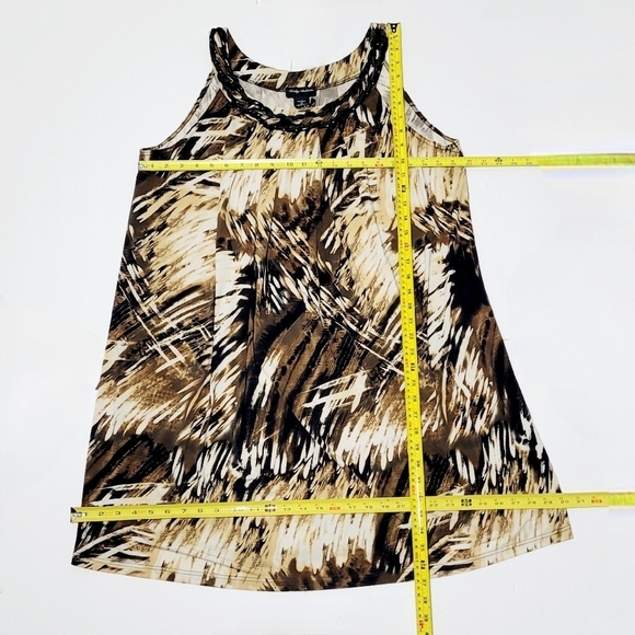 Kathy Roberts Splash of Brown Midi Dress (18) - Picture 11 of 11